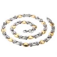 گردن بند مردانه تمام استیل مدل SSN-1762