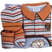 ست لباس نوزادی لیتل جامپ مدل Cat Little Jump Cat Baby Cloths Set