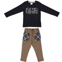 ست لباس پسرانه موشی مدل 16S1-038 Mushi 16S1-038 Baby Boy Clothing Set