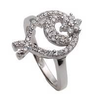 انگشتر نقره شهر جواهر مدل SJ-SR002 Shahrejavaher SJ-SR002 Silver Ring