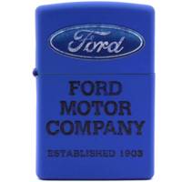 فندک زیپو مدل Ford Motor Company Royal Blue Matte کد 28838 Zippo Ford Motor Company Royal Blue Matte 28838 Lighter