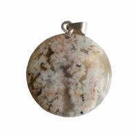 آویز گردنبند نقره عقیق پارس مدل A043 pars agate A043 Silver Necklace