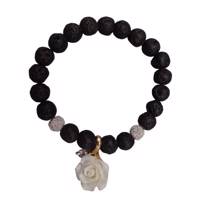 دستبند سنگ نیلوسرا طرح گل کد 9604 Niloosara Stone Bracelet Code 9604