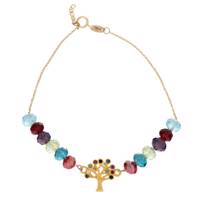 دستبند طلا 18 عیار ماهک مدل MB0298 Mahaak MB0298 Gold Bracelet