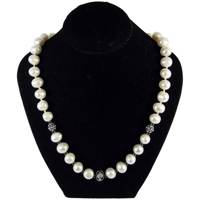 گردنبند نقره مروارید پرورشی باروک مانچو مدل sf561 mancho Sf561 silver and Pearl Necklace