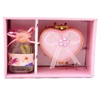 جعبه جواهرات به همراه شیشه عشق ایرسا مدل Gift Box-5 Irsa Jewelry Box-5 Love Glass And Heart box