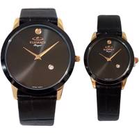 ساعت ست مردانه و زنانه الگانس رویال مدلER3060-Black-Gold Elegance Royal ER3060-Black-Gold Watch set