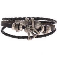 دستبند چرمی جی دبلیو ال مدل B15114 JWL B15114 Bracelets