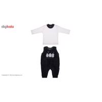 ست لباس پسرانه آدمک مدل 3135001N Adamak 3135001N Baby Boy Clothing Set