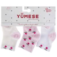 جوراب سه عددی یومسه مدل 35203 Yumese 35203 Socks