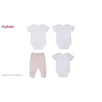 ست لباس نوزادی ارگانیک کیتی کیت مدل 10732P KitiKate 10732P Organic Baby Clothes Set