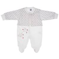 لباس سرهمی نوزادی گایه مدل L1317G - Gaye L1317G Baby Patch Clothes