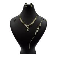 ست کامل طلا 18 عیار جواهری سون مدل 1895 Seven Jewelry C1895 Complete Set