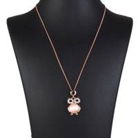 گردنبند ابلا مدل جغد کد 0372N