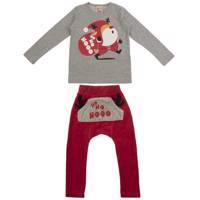 ست لباس پسرانه موشی مدل 16K1-066 Mushi 16K1-066 Boys Clothes Set