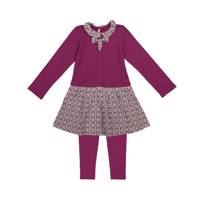 ست پیراهن و شلوار دخترانه مایورال مدل MA 471688 - Mayoral MA 73388 Dress And Pants For Girls