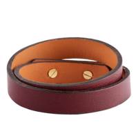 دستبند چرمی آتیس کد NC500Z Atiss NC500Z Leather Bracelet