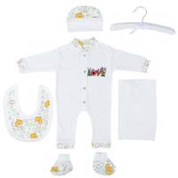 ست لباس نوزادی مادرکر مدل 3802 Mothercare 3802 Baby Clothes Set