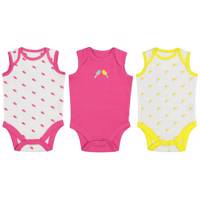 ست زیر دکمه دار رکابی مادرکر مدل B397111 بسته 3 عددی Mothercare B397111 Under Button Singlet Set Pack Of 3