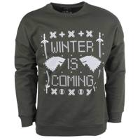 پلیور سبز مردانه سون پی ام مدل Winter Is Coming - Seven Pm Winter Is Coming Pullover For Men