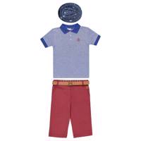 ست لباس پسرانه منا رزا مدل 15257DR Monna Rosa 15257DR Baby Boy Clothing Set