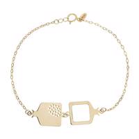 دستبند طلا 18 عیار ماهک مدل MB0256 Maahak MB0256 Gold Bracelet