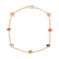 دستبند طلا 18 عیار سپیده گالری مدل SB0009 Sepideh Gallery SB0009 Gold Bracelet