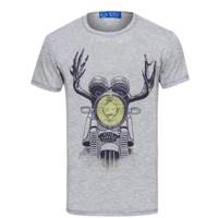 تیشرت طرح موتور شاخ ایی اند وی مدل T07 T-Shirt
