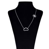 گردنبند نقره مایا مدل MSM233 Maya MSM233 Silver Necklace