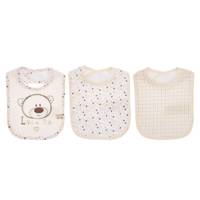 پیشبند مادرکر مدل80203 بسته 3 عددی کد 1412.2 Mothercare 80203 3pcs Baby Bib