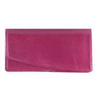 کیف پول زنانه رویال چرم کدW10-DarkPink