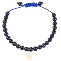 دستبند طلا 18 عیار رزا مدل BS21 Rosa BS21 Gold Bracelet
