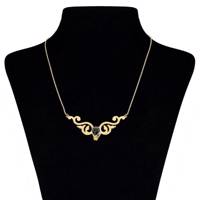 گردنبند طلا 18 عیار شانا مدل N-SG85 Shana N-SG85 Gold Necklace