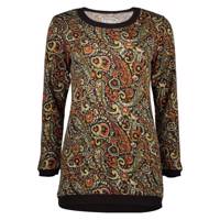 تی شرت آستین بلند زنانه پوپو گروپ مدل 27033 Popo Group 27033 Long Sleeve T-Shirt For Women