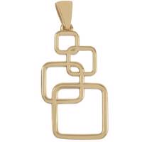 آویز گردنبند طلا 18 عیار زرین مدل AB209 Zarin AB209 Gold Necklace Pendant