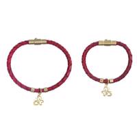 ست دستبند طلا 18 عیار رزا مدل BW200 Rosa BW200 Gold Bracelet Set