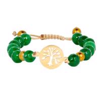 دستبند نوژین مدل Tree Christmas Green Nojin Tree Christmas Green Bracelet