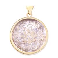 آویز گردنبند طلا 18 عیار مرجان مدل 0469 Marjan 0469 Gold Necklace Pendant Plaque