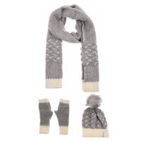 ست کلاه، شال و دستکش زنانه فونم مدل 3072 Fonem 3072 Hat Scarf and Gloves Set For Women