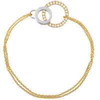 دستبند طلا 18 عیار ماهک مدل MB0168 Maahak MB0168 Gold Bracelet