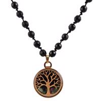 گردنبند ورق طلا گالری الون طرح درخت کد 198030 Alone Tree 198030 Gold Necklace