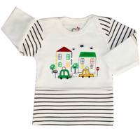 تی شرت آستین بلند نوزادی آدمک مدل Car Adamak Car Baby T Shirt With Long Sleeve