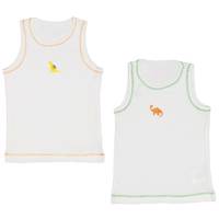 ست رکابی مادرکر مدل B3507 بسته 2 عددی Mothercare B3507 Clothes Singlet Set Pack of 2