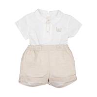 ست بلوز و شلوارک دخترانه مایورال مدل MA 1208063 - Mayoral MA 1208063 Bluse And Shorts for Girls