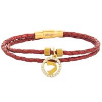 دستبند طلا 18 عیار کیا گالری مدل AB258-D Kia Gallery AB258-D Gold Bracelet