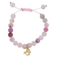 دستبند طلای 18 عیار رزا مدل BS111 - Rosa BS111 Gold Bracelet