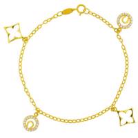 دستبند طلا 18 عیار ماهک مدل MB0229 Maahak MB0229 Gold Bracelet