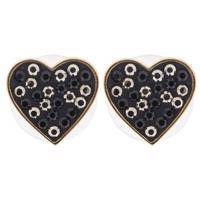 گوشواره الیور وبر مدل Lucky Heart Gold Metallic 22415G Oliver weber Lucky Heart Gold Metallic 22415G Earring