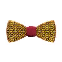 پاپیون چوبی اچ آر دیزاین مدل bw461 HR Design bw461 Bow Tie