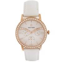 ساعت مچی عقربه‌ ای زنانه ریتم مدل F1401L-02 Rhythm F1401L-02 Watch For Women